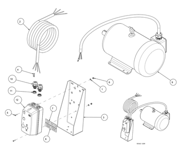 Section 16 Diagram and Parts List for MK-5010S 166929 MK Diamond Concrete Saw